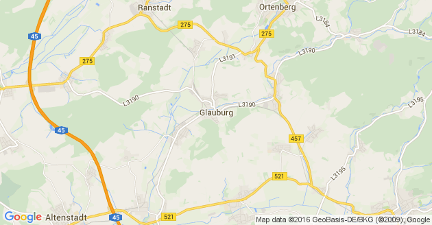 Karte Glauburg