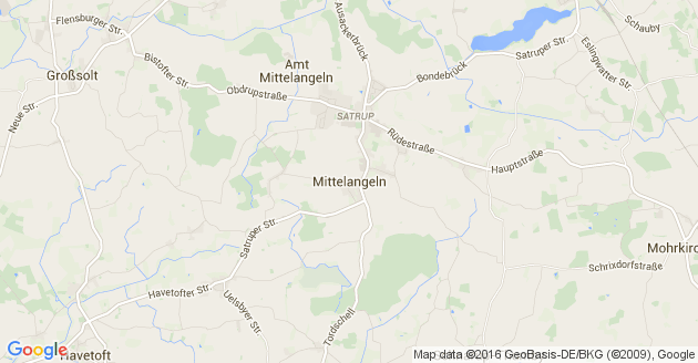 Karte Mittelangeln