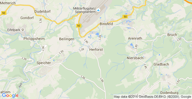 Karte Herforst