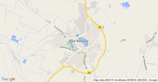 Karte Bad Waldsee