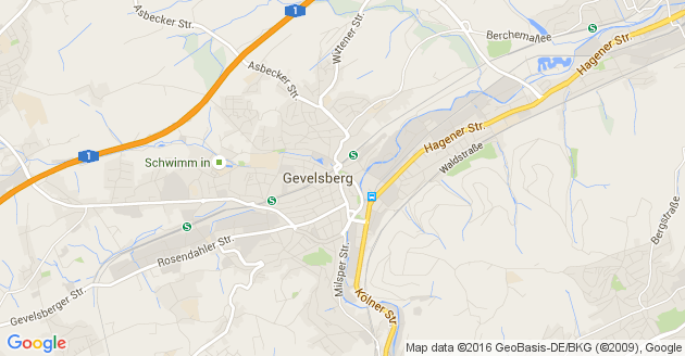 Karte Gevelsberg
