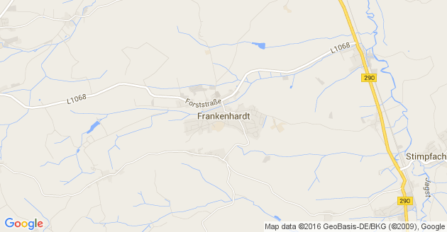 Karte Frankenhardt