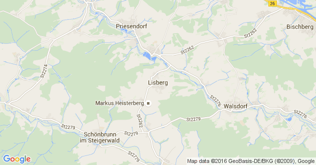 Karte Lisberg