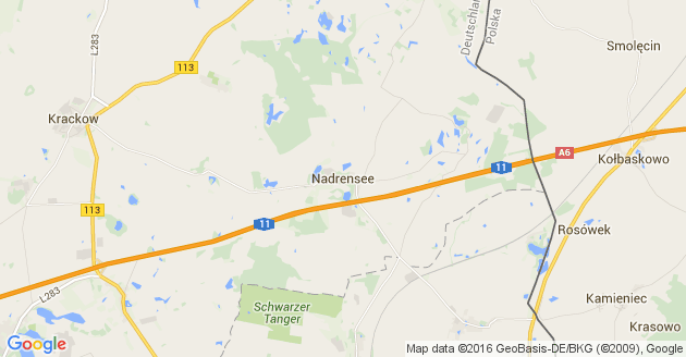 Karte Nadrensee