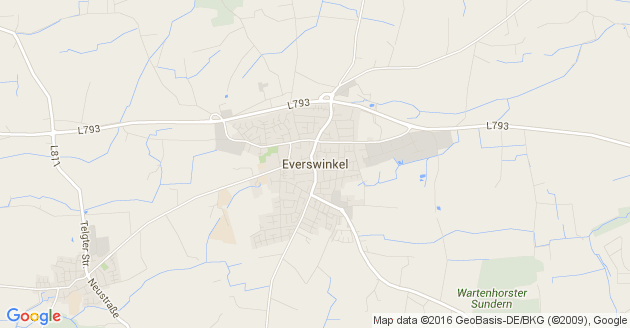 Karte Everswinkel