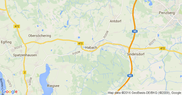 Karte Habach