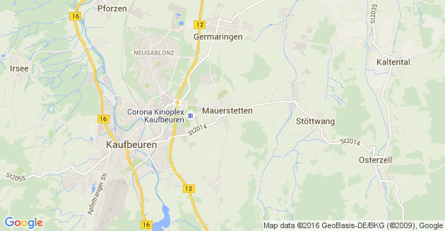 Karte Mauerstetten