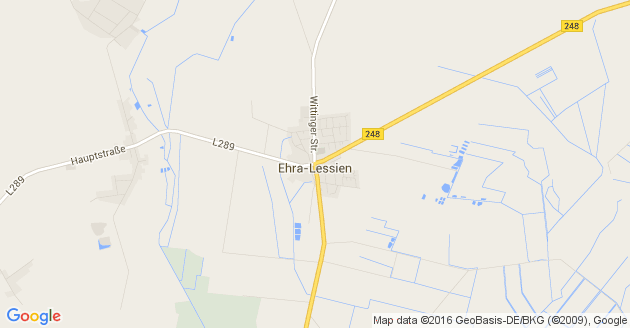 Karte Ehra Lessien