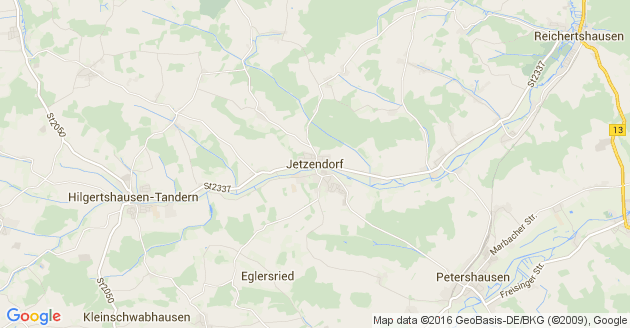 Karte Jetzendorf
