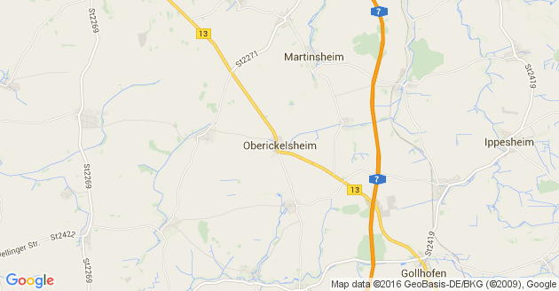 Karte Oberickelsheim