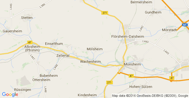 Karte Mölsheim