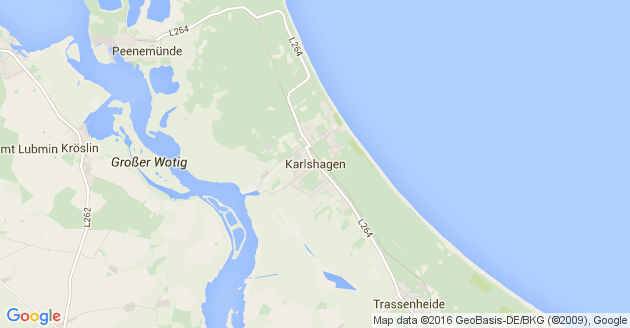 Karte Karlshagen