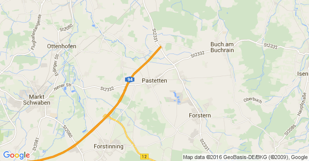 Karte Pastetten