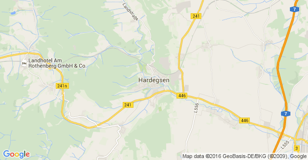 Karte Hardegsen
