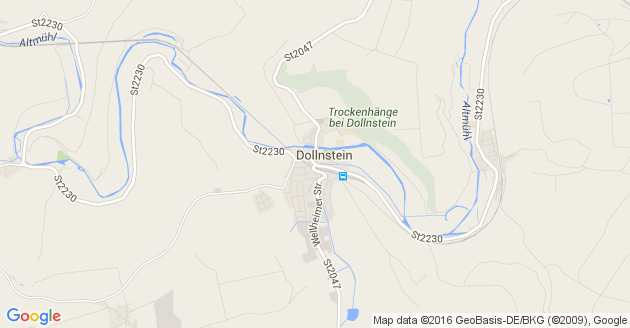 Karte Dollnstein