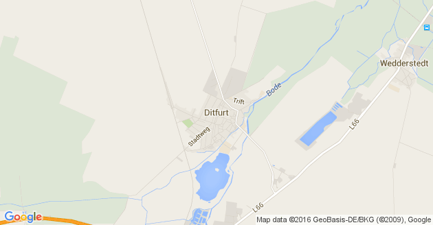 Karte Ditfurt                