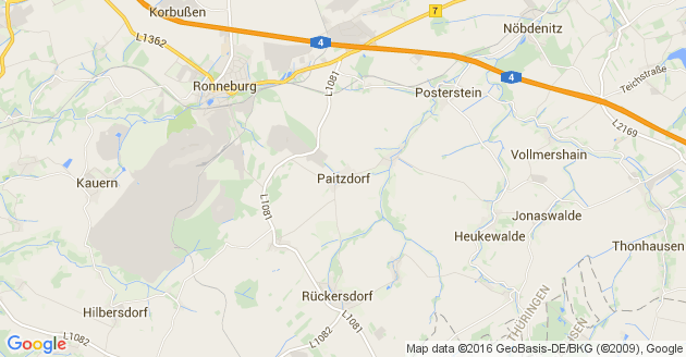 Karte Paitzdorf