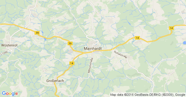 Karte Mainhardt