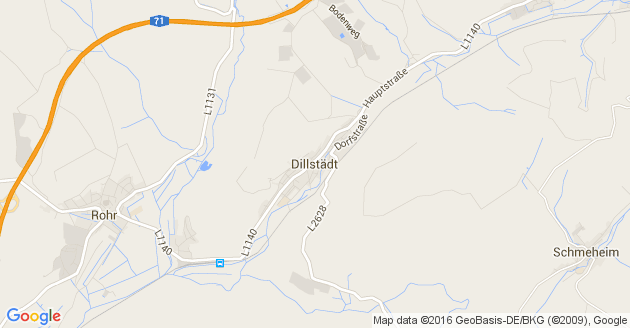 Karte Dillstädt