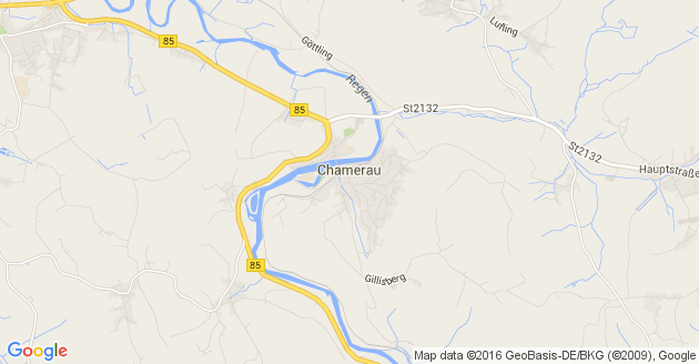 Karte Chamerau               