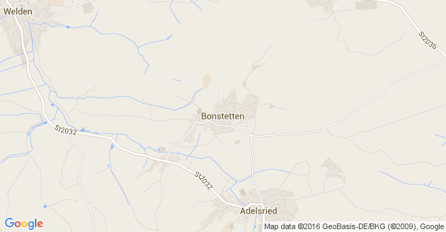 Karte Bonstetten