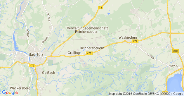 Karte Reichersbeuern