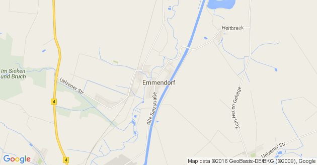 Karte Emmendorf