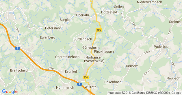 Karte Güllesheim