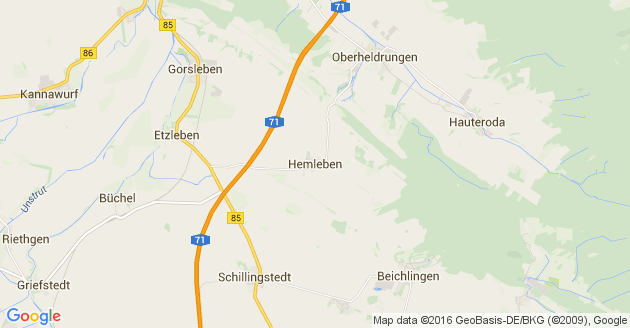 Karte Hemleben