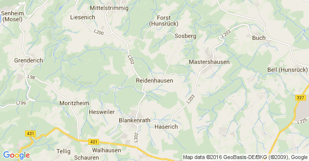 Karte Reidenhausen