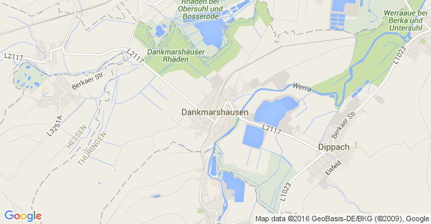 Karte Dankmarshausen