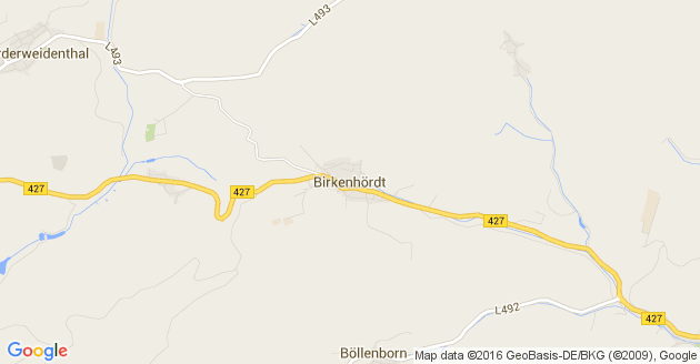 Karte Birkenhördt