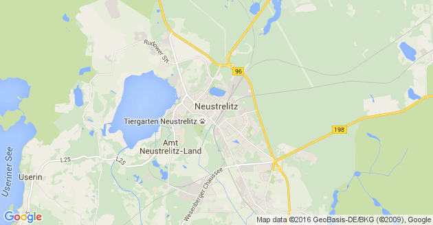 Karte Möllenbeck bei Neustrelitz