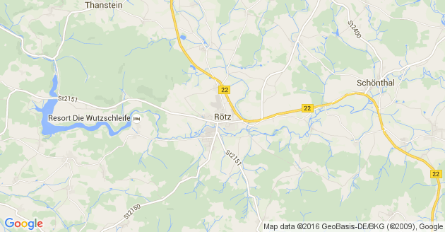 Karte Rötz