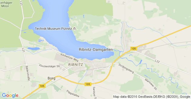 Karte Ribnitz Damgarten