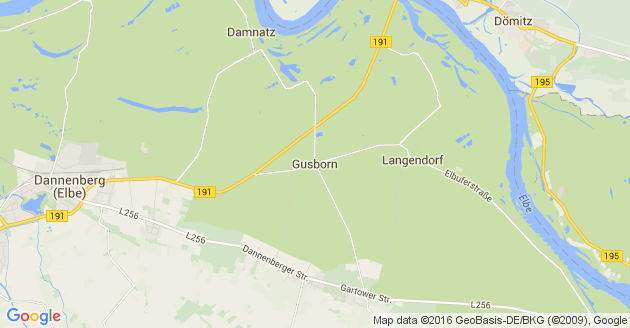 Karte Gusborn