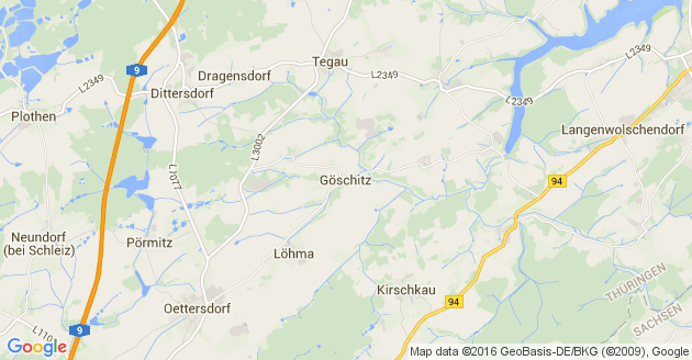 Karte Göschitz