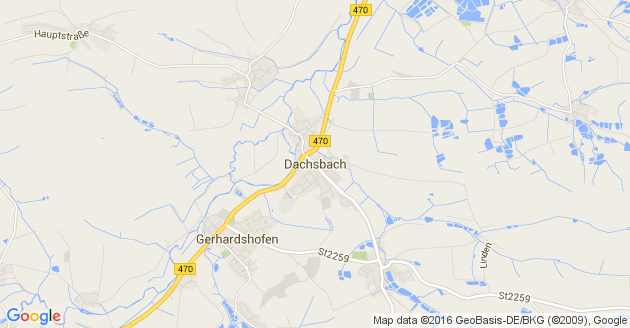 Karte Dachsbach