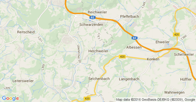 Karte Herchweiler