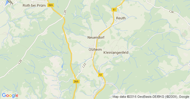 Karte Olzheim