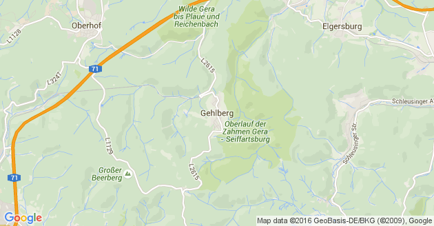 Karte Gehlberg