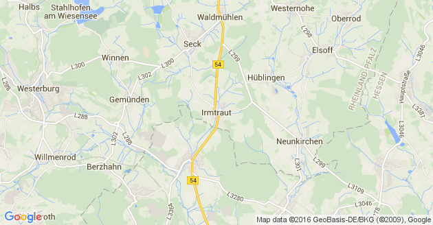 Karte Irmtraut