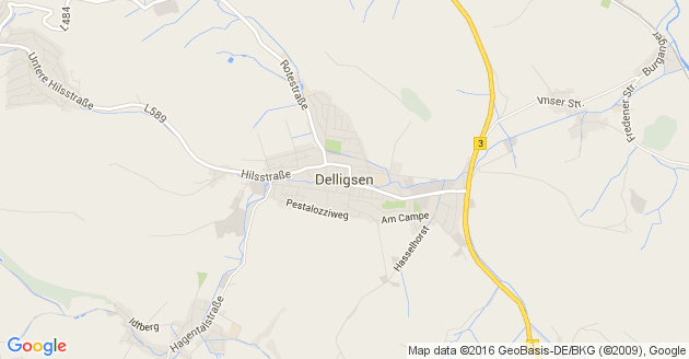 Karte Delligsen