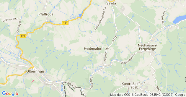 Karte Heidersdorf