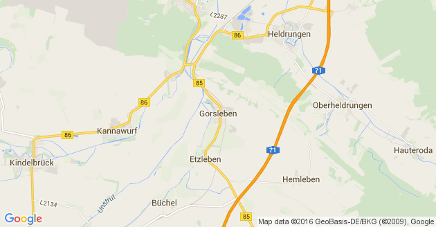 Karte Gorsleben