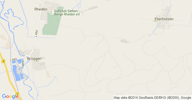 Karte Brüggen an der Leine