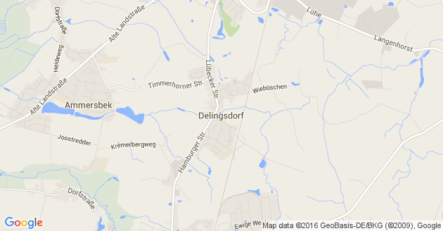 Karte Delingsdorf            