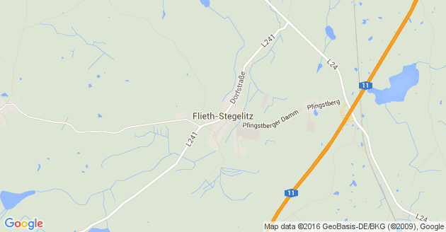 Karte Flieth Stegelitz