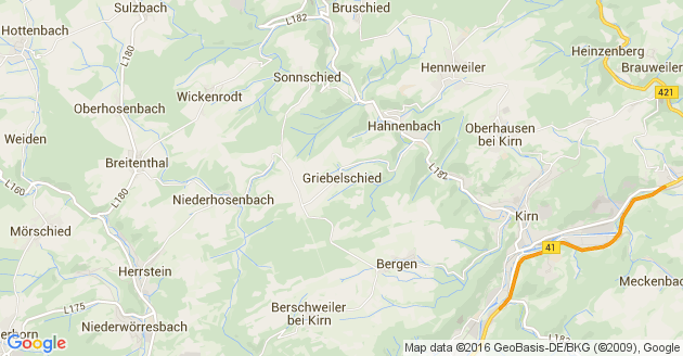 Karte Griebelschied