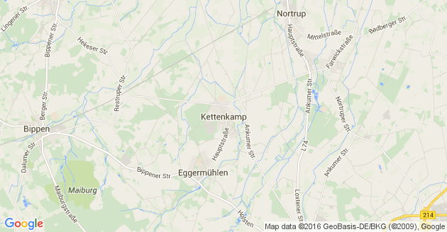 Karte Kettenkamp